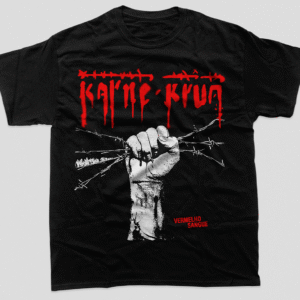 CAMISETA VERMELHO SANGUE